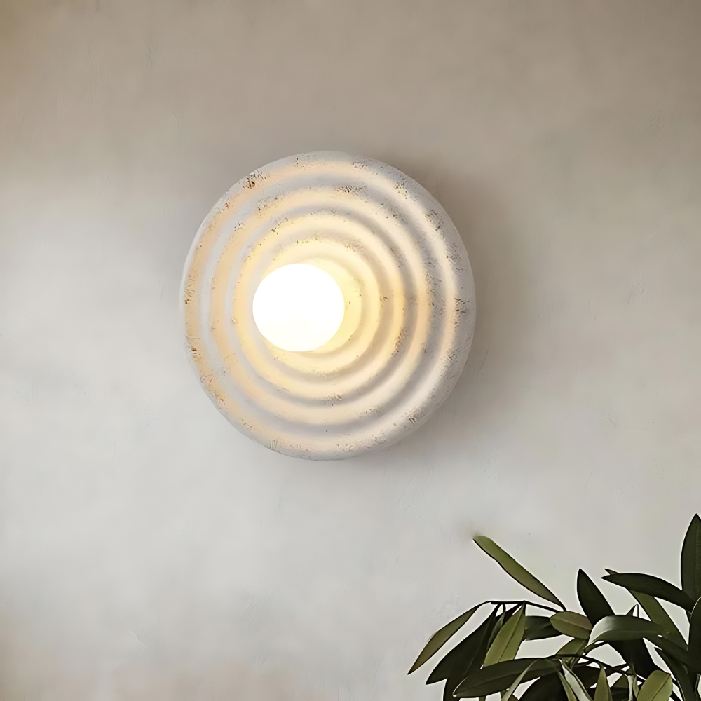 Wandapplikation im Wabi-Sabi-Stil – Harmonie der Unvollkommenheit