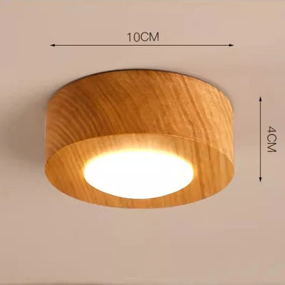 HolzLicht Deckenleuchte | Natürliche Eleganz für minimalistische Räume