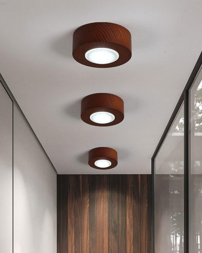 HolzLicht Deckenleuchte | Natürliche Eleganz für minimalistische Räume