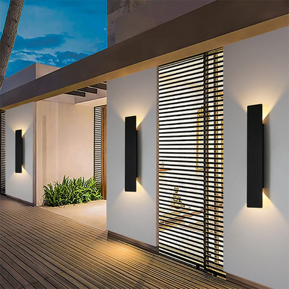 WetterGlanz | Wetterfeste LED-Außenleuchte – für Garten, Balkon & Terrasse in verschiedenen Größen