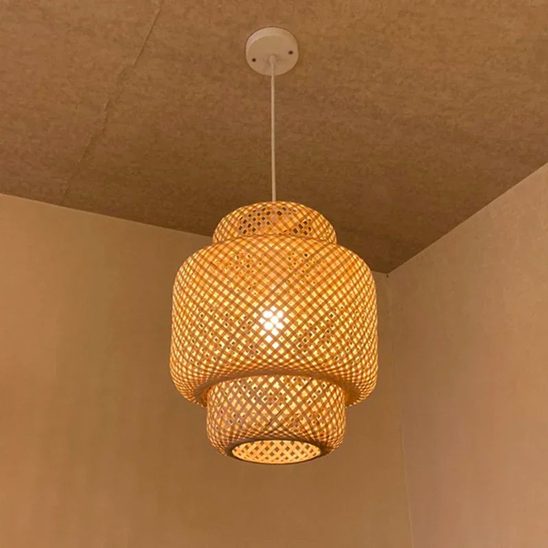 Rattano | Pendelleuchte aus handgefertigtem Bambus – Naturdesign