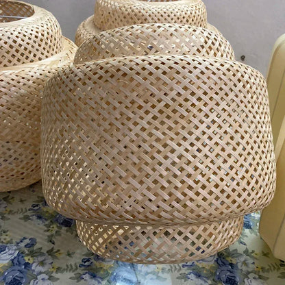 Rattano | Pendelleuchte aus handgefertigtem Bambus – Naturdesign
