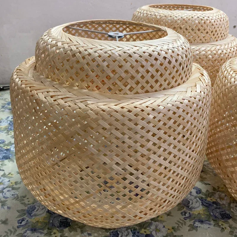 Rattano | Pendelleuchte aus handgefertigtem Bambus – Naturdesign