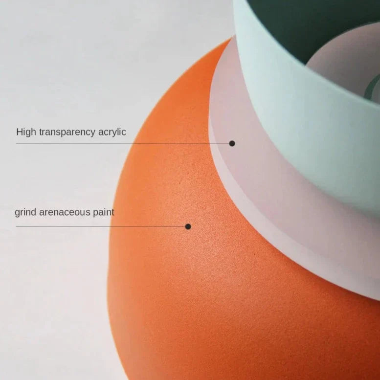 LuminaGlow | Hängelampe – Skandinavische LED-Pendelleuchte im Macaron-Stil, Minimalistisches Design, Weiche Farbpalette, Für Wohnzimmer, Esszimmer & Schlafzimmer13