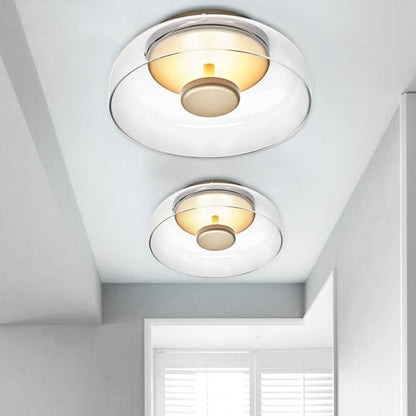 CrystalShine | Elegante LED-Deckenleuchte aus Glas