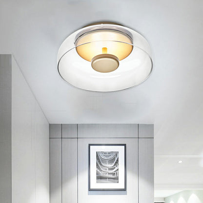 CrystalShine | Elegante LED-Deckenleuchte aus Glas