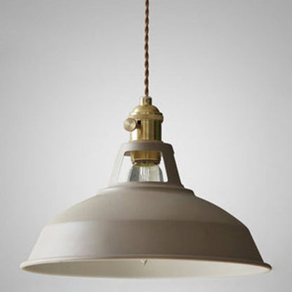 RetroLume Nr1 | Industrielle Hängeleuchte – Metall-Pendelleuchte im Vintage-Design, Anpassbare Kettenlänge