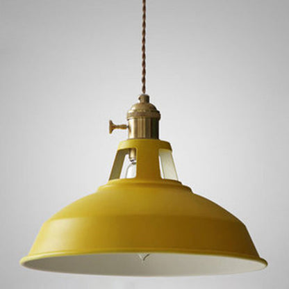 RetroLume Nr1 | Industrielle Hängeleuchte – Metall-Pendelleuchte im Vintage-Design, Anpassbare Kettenlänge