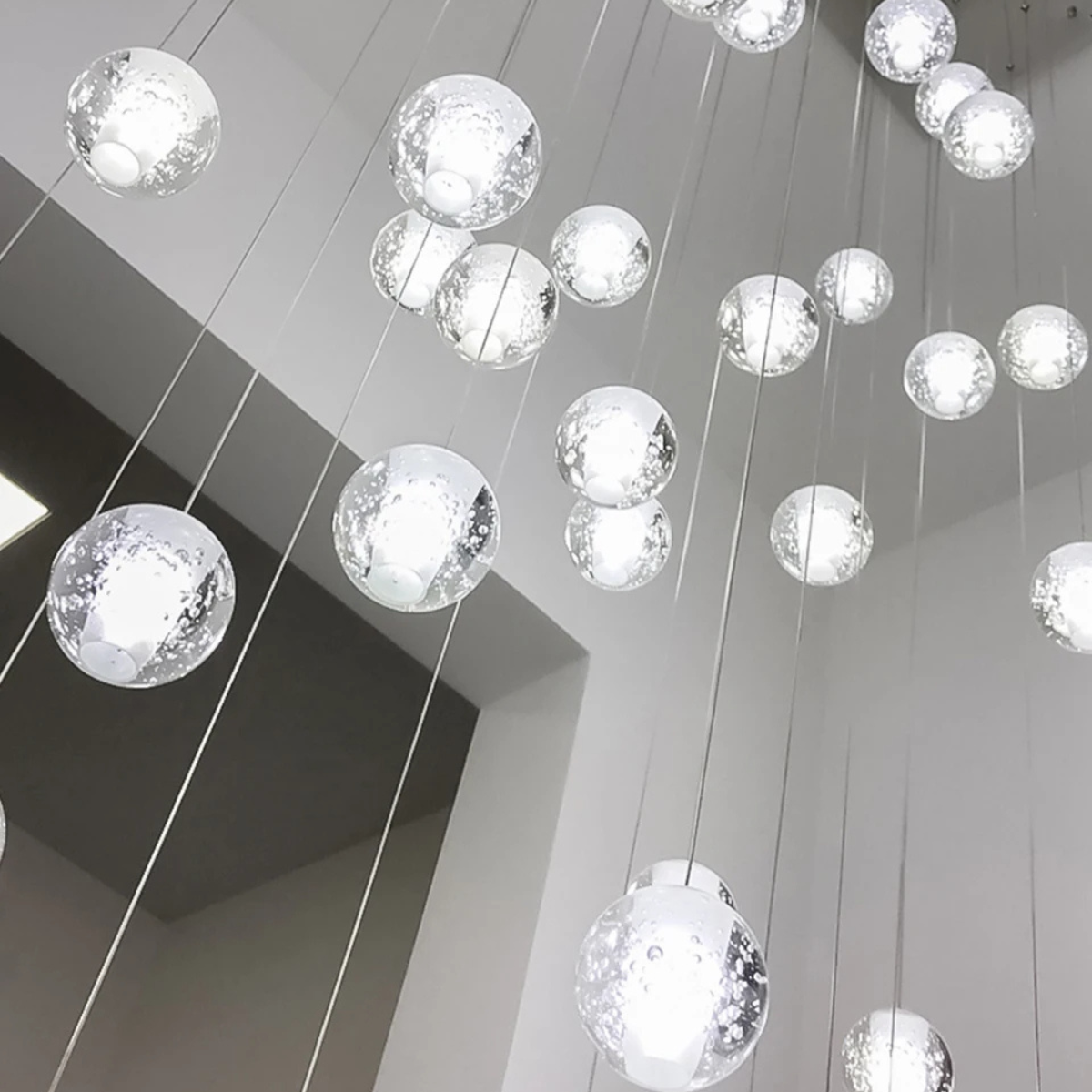 Cristallo | Pendelleuchte – Verstellbar mit Kristallglas für Esszimmer