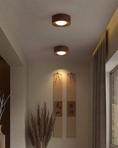 HolzLicht Deckenleuchte | Natürliche Eleganz für minimalistische Räume
