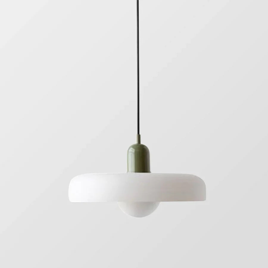 GlasLysa | Deckenhängelampe – Glas-Pendelleuchte im Skandinavischen Design, Verstellbare Aufhängung