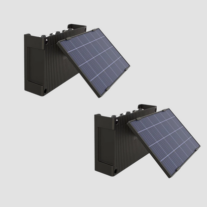 SensoLuma | Intelligente Solarwandleuchte mit Dämmerungssensor und warmem Licht