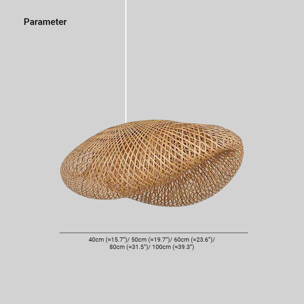 ZenAura | Bamboo LED Pendelleuchte
