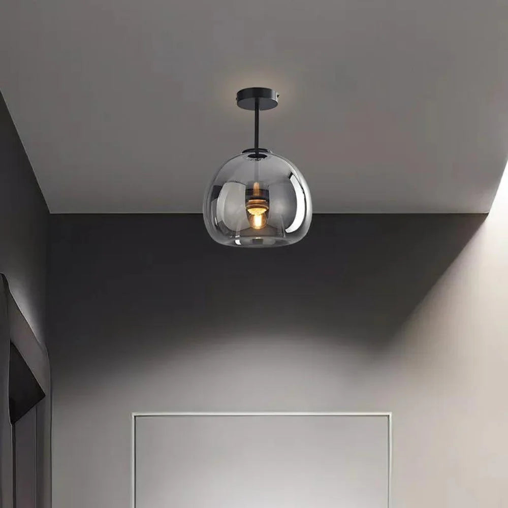 LichtKrone | Deckenleuchte- Schwarz Anhänger