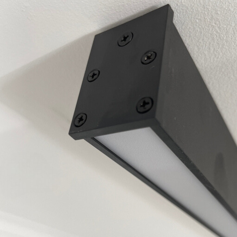 LineaLux Pluss | Outdoor LED-Deckenleuchte – Wetterfeste IP65 Lampe in Schwarz & Weiß, Modernes Lineares Design, Dimmbar, Für Terrasse, Balkon & Hauseingang11