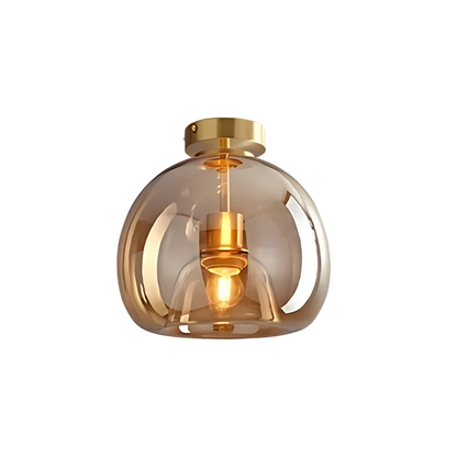 LichtKrone | Deckenleuchte - Bernsteinfarben