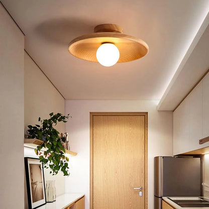 HolzPlatt | Strahlendes Naturholzlicht - Elegante Beleuchtung