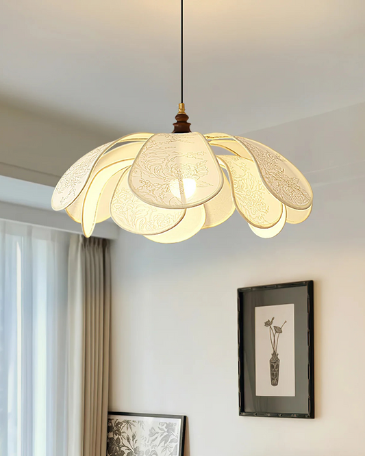 BlütenLicht | Pendelleuchte – Eleganz und Gemütlichkeit in Blütenform