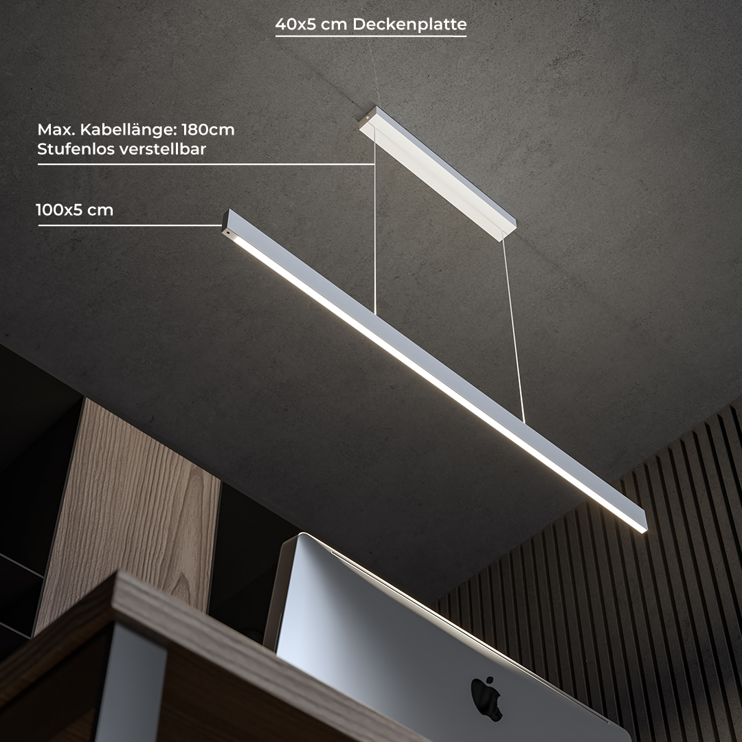 AURORAS | Moderne LED-Hängeleuchte für ein stilvolles Ambiente