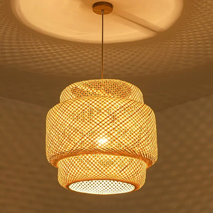Rattano | Pendelleuchte aus handgefertigtem Bambus – Naturdesign