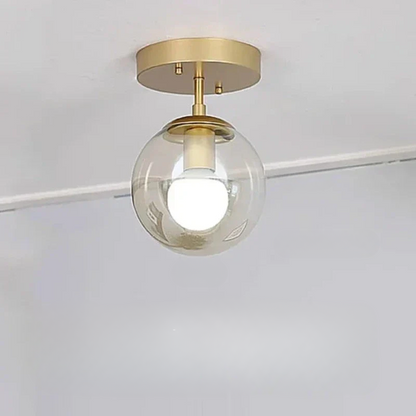 GlobeLuxe | Moderne Glas-Deckenleuchte für stilvolle Akzente