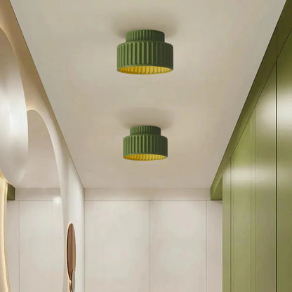 Die Königliche Krone – Elegante LED-Deckenleuchte - Grün