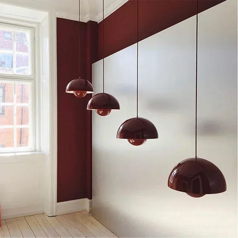 AuroraLicht V8 | LED-Hängelampe – Moderne Minimalistische Pendelleuchte, Größen D23/D40 cm