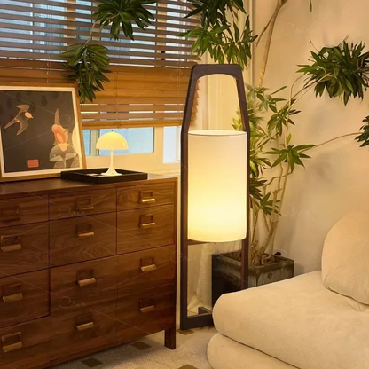 HikariZen Stehlampe | Zeitlose Harmonie aus japanischem Holz