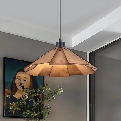 RetroMuto | Vintage LED-Hängelampe für stilvolle Beleuchtung - Ebenholzbraun