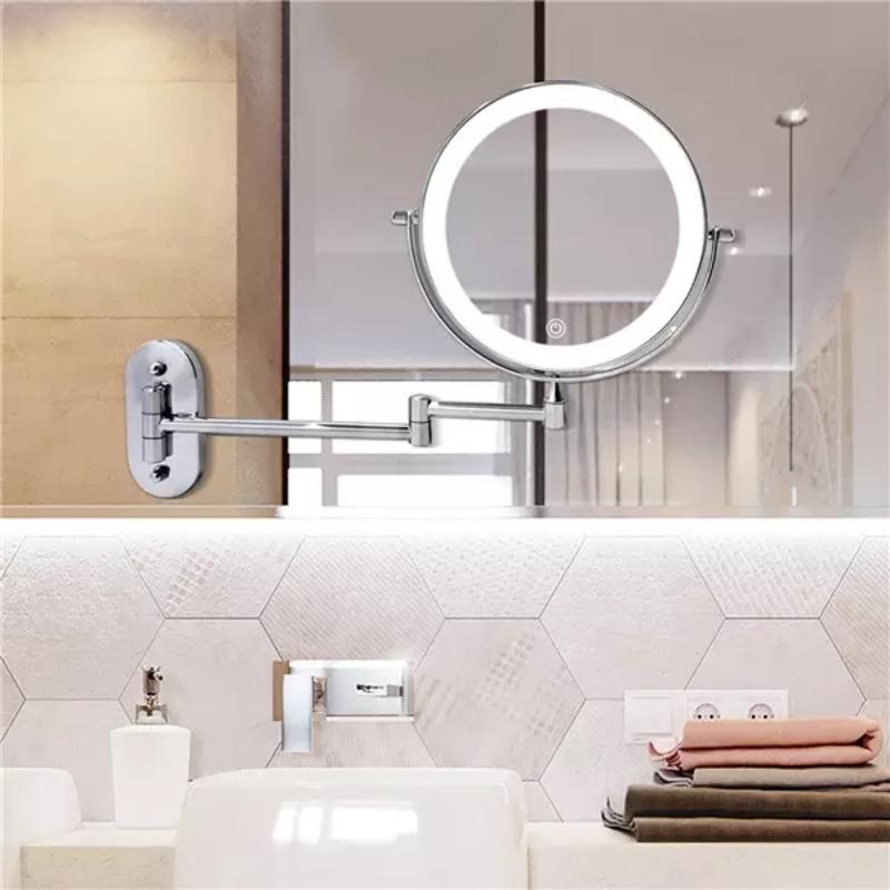 LuxeMirror | LED Chrom - Ihr Stilvoller Begleiter für Perfektes Make-up