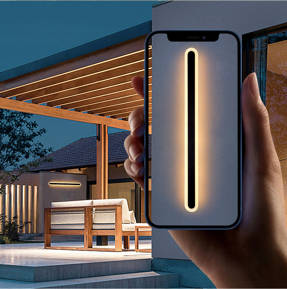 Lucano | Außenwandleuchte – LED mit Bewegungsmelder, IP65 wasserdicht