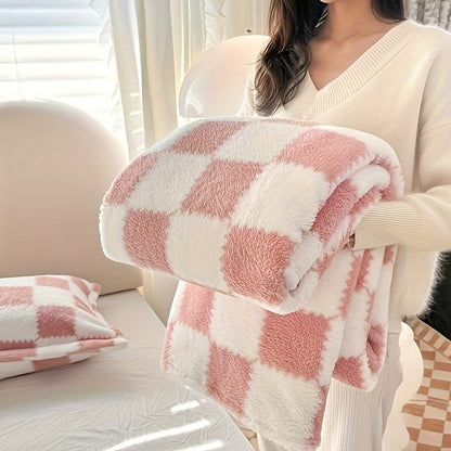 Gemütliche traditionelle Karodecke aus Flanell - Warm und Waschbar