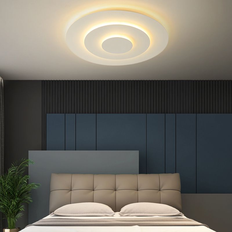 LuminoraHex LED-Deckenleuchte, Weiß  – Stilvolles Acryl & Metall