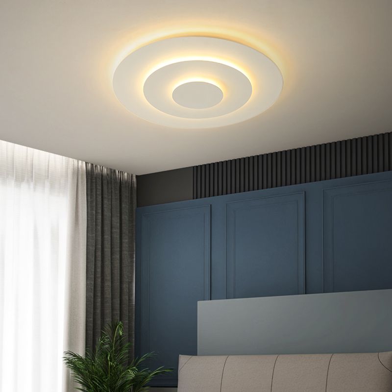 LuminoraHex LED-Deckenleuchte, Weiß  – Stilvolles Acryl & Metall