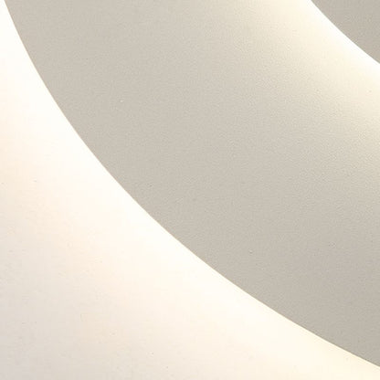 LuminoraHex LED-Deckenleuchte, Weiß  – Stilvolles Acryl & Metall