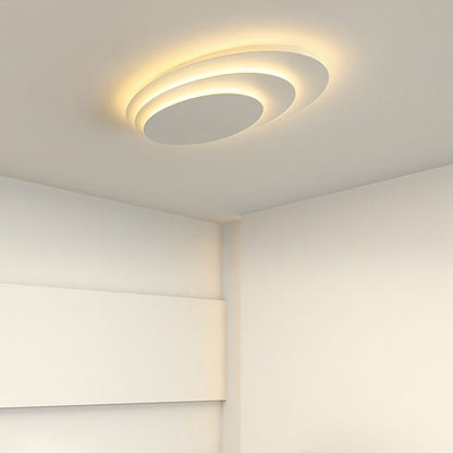 LuminoraHex LED-Deckenleuchte, Weiß  – Stilvolles Acryl & Metall