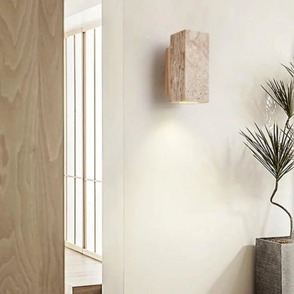 BalanceGlow | Wabi-Sabi Wandleuchte - Harmonie der Stille