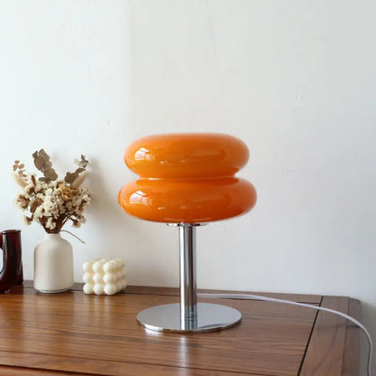LumiVetro - Stil Tischlampe – Elegante italienische Designleuchte für Wohn- und Arbeitszimmer