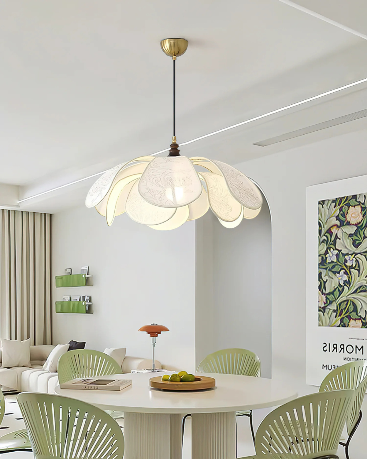 BlütenLicht | Pendelleuchte – Eleganz und Gemütlichkeit in Blütenform