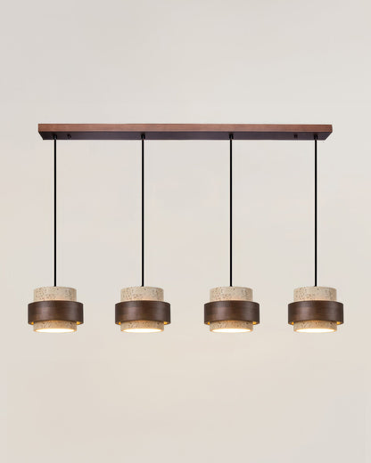 StoneCraft | Vintage-inspirierten Wabi-Sabi Steinanhänger