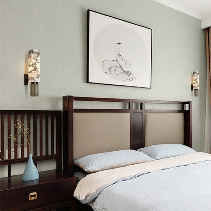 Clyrona | Wandleuchte – Elegantes Marmor-Design mit E27 Fassung