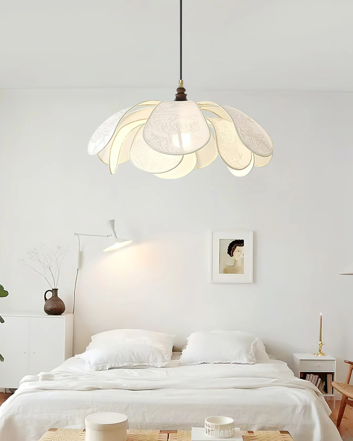 BlütenLicht | Pendelleuchte – Eleganz und Gemütlichkeit in Blütenform