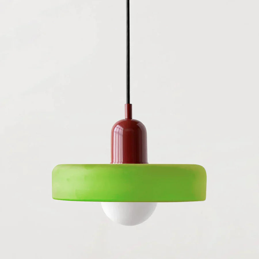 GlasLysa | Deckenhängelampe – Glas-Pendelleuchte im Skandinavischen Design, Verstellbare Aufhängung