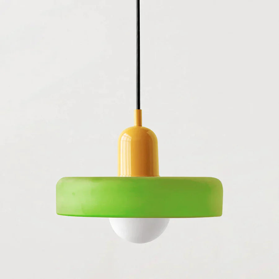 GlasLysa | Deckenhängelampe – Glas-Pendelleuchte im Skandinavischen Design, Verstellbare Aufhängung