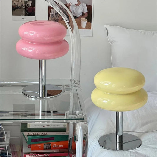 LumiVetro - Stil Tischlampe – Elegante italienische Designleuchte für Wohn- und Arbeitszimmer