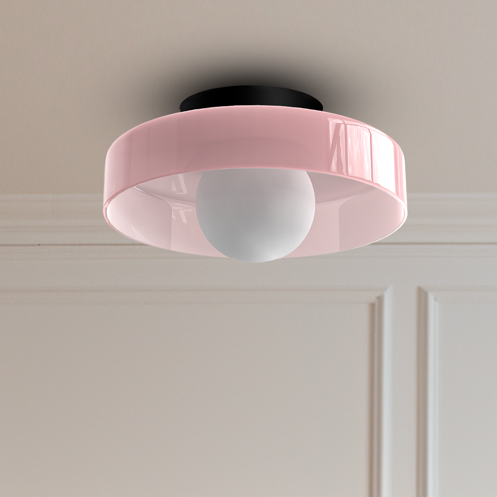 LumoCirca | Runde LED-Deckenleuchte – Minimalistische Glaslampe, Modernes Design, Energieeffizient