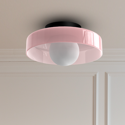 LumoCirca | Runde LED-Deckenleuchte – Minimalistische Glaslampe, Modernes Design, Energieeffizient