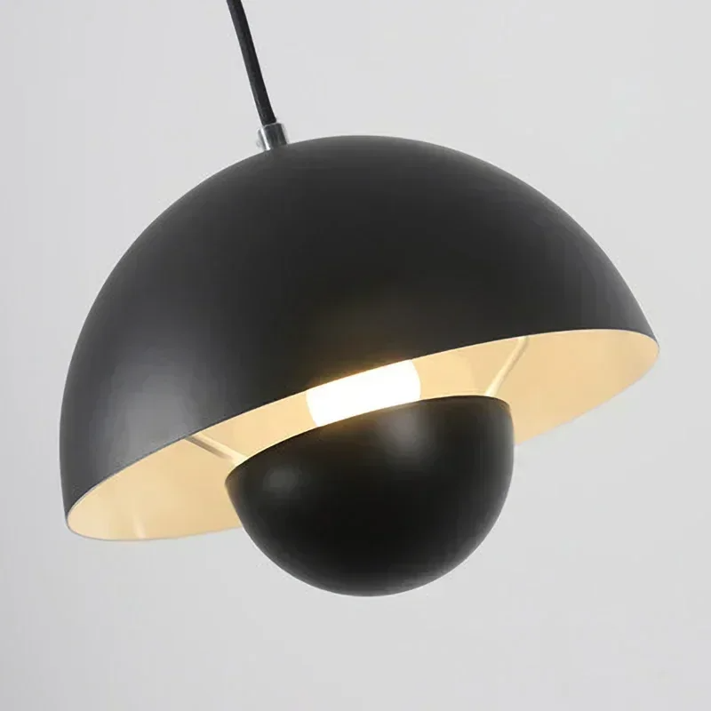 AuroraLicht V8 | LED-Hängelampe – Moderne Minimalistische Pendelleuchte, Größen D23/D40 cm