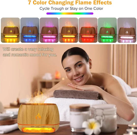 CrystalAir – 3-in-1 Salzstein Aroma Diffuser