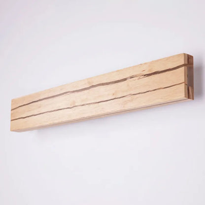 CrackLume | Holz-Wandleuchte – Moderne LED-Lampe mit Rissmuster aus Holz & Acryl, Warmes Licht